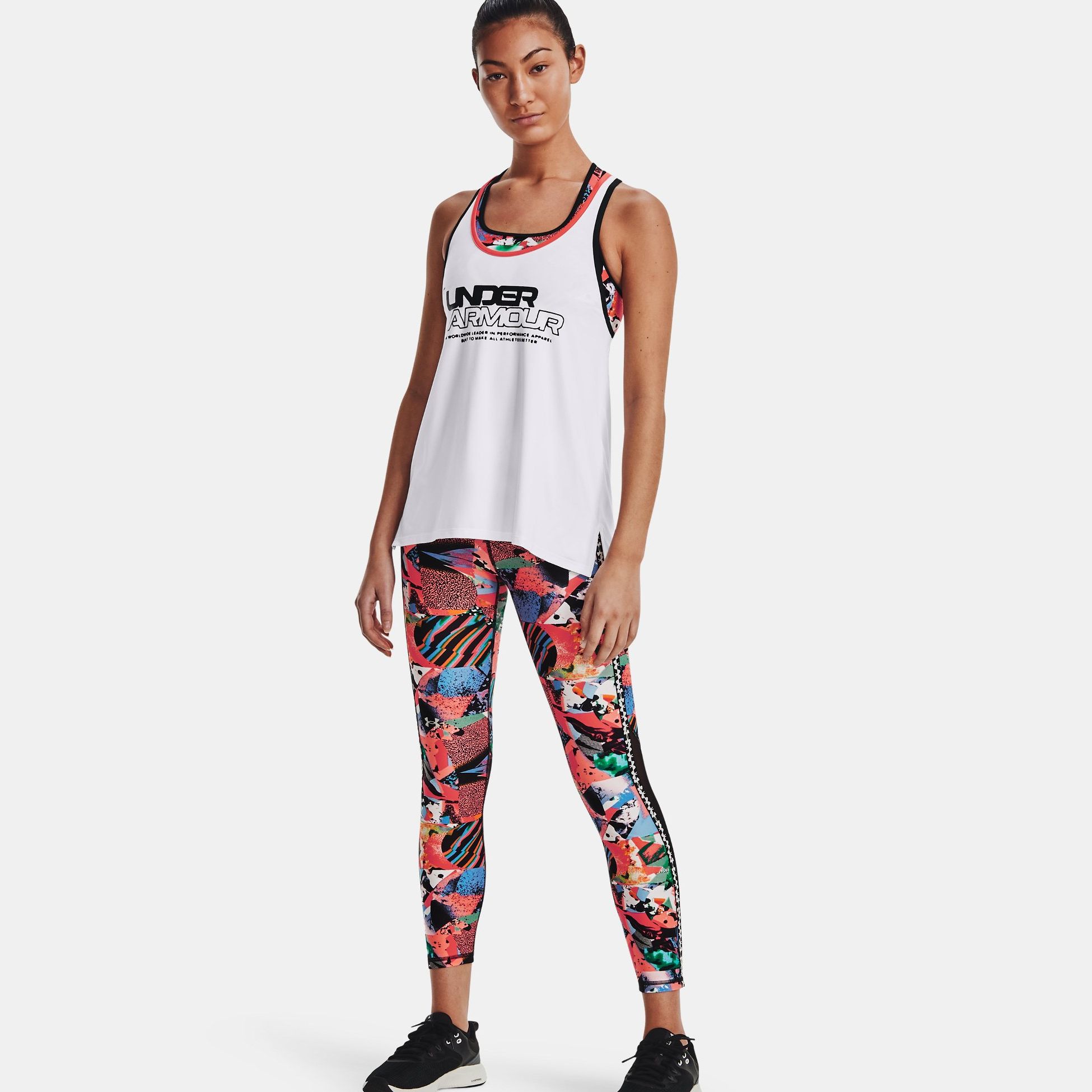 Clothing -  under armour UA Knockout Colorblock Graphic Tank